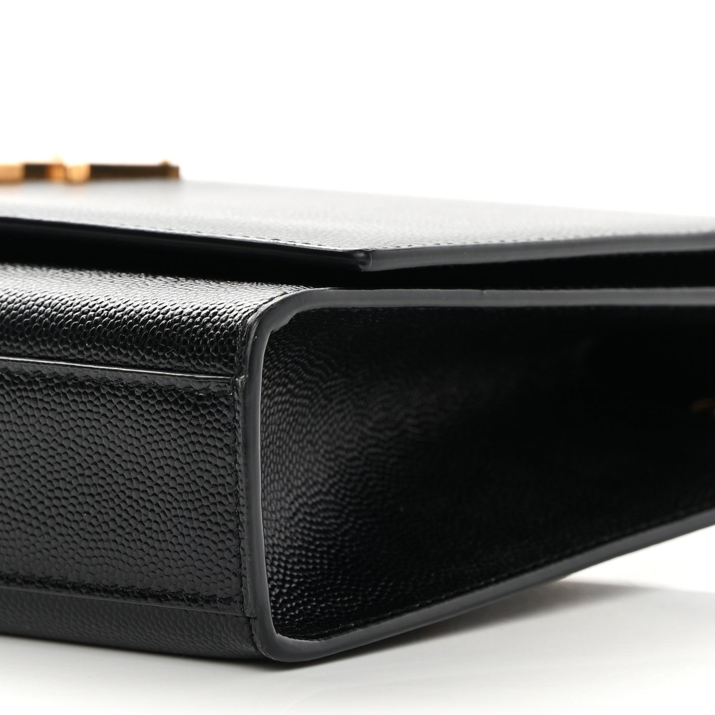 Grain De Poudre Medium Classic Monogram Kate Satchel Black