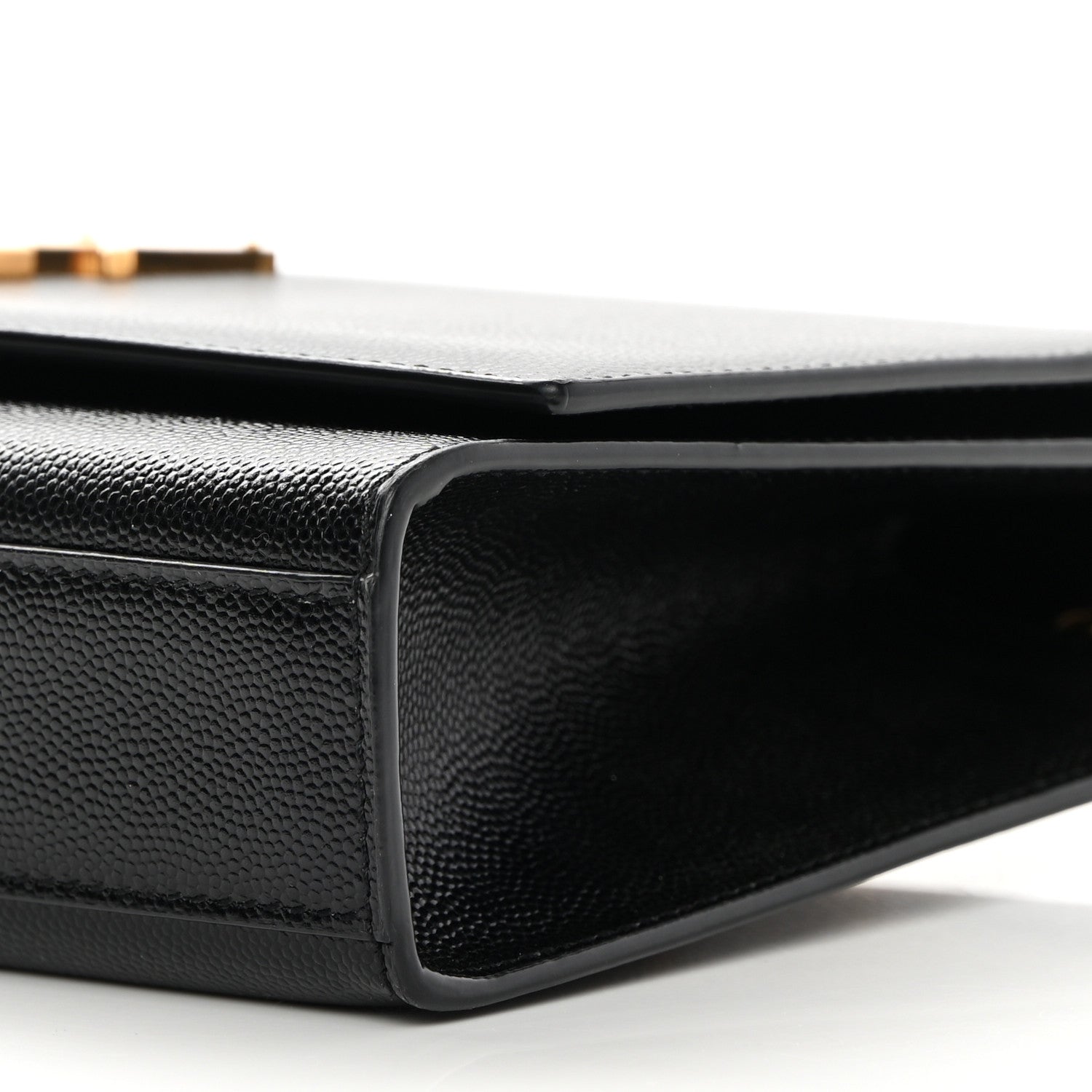 Saint Laurent Grain De Poudre Medium Classic Monogram Kate Satchel Black 9 of 11