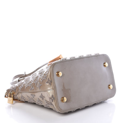 Louis Vuitton Patent Lambskin Fascination Lockit Gris 4 of 10