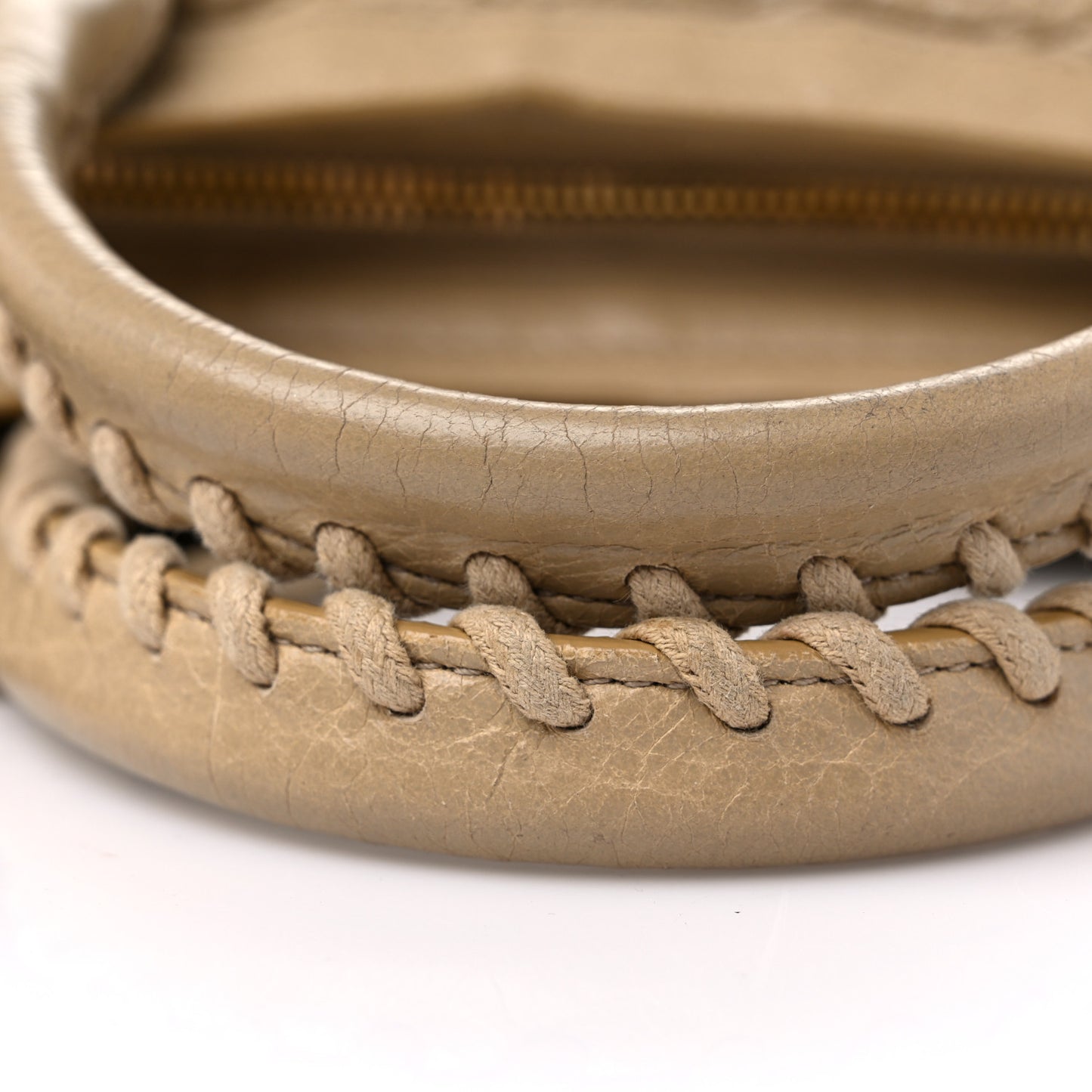 Agneau Classic Gold Hardware S City Beige Sable