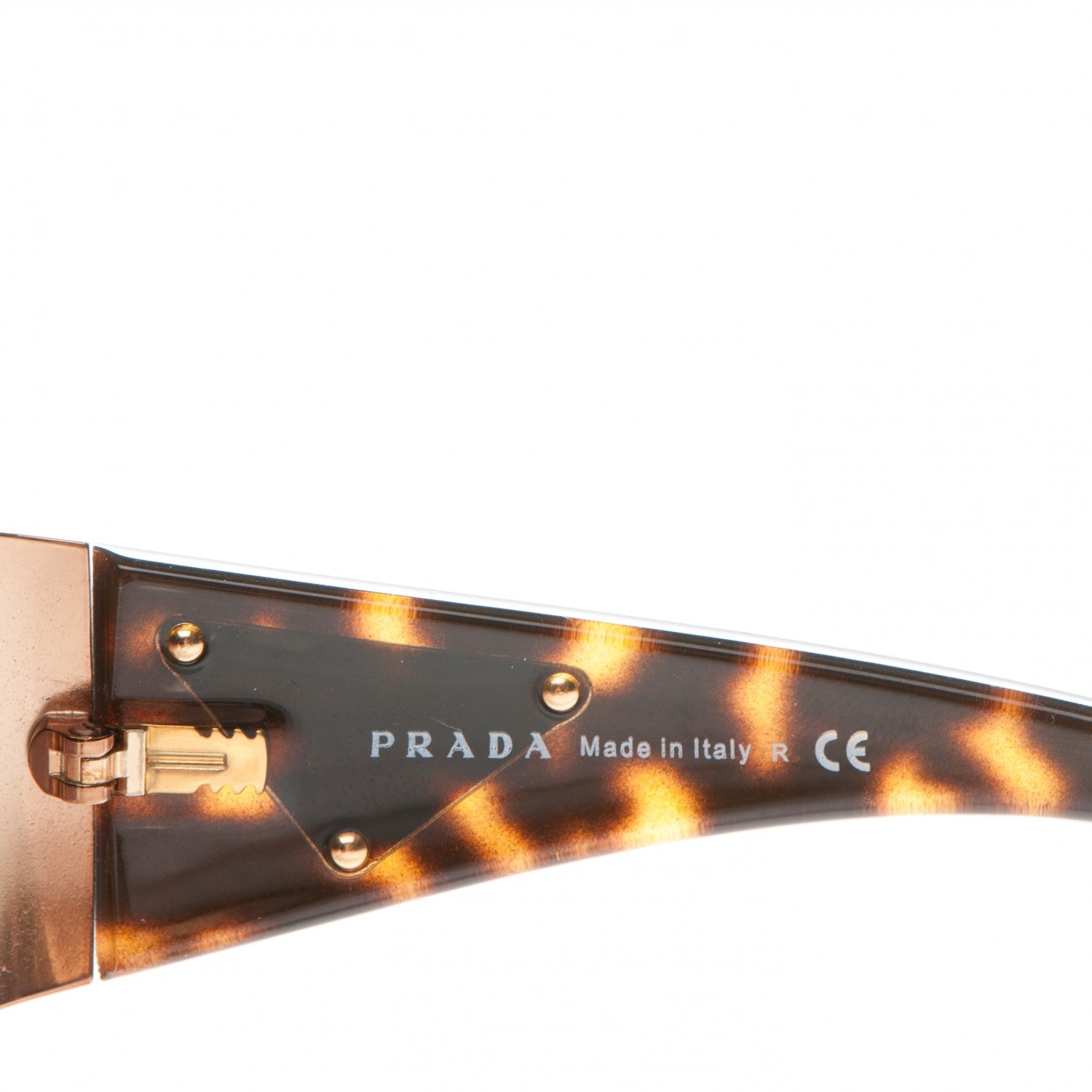 Prada Shield Sunglasses SPR 57L Tortoise 5 of 6