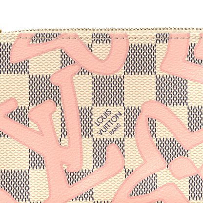 Louis Vuitton Damier Azur Tahitienne Mini Pochette Accessories 8 of 13