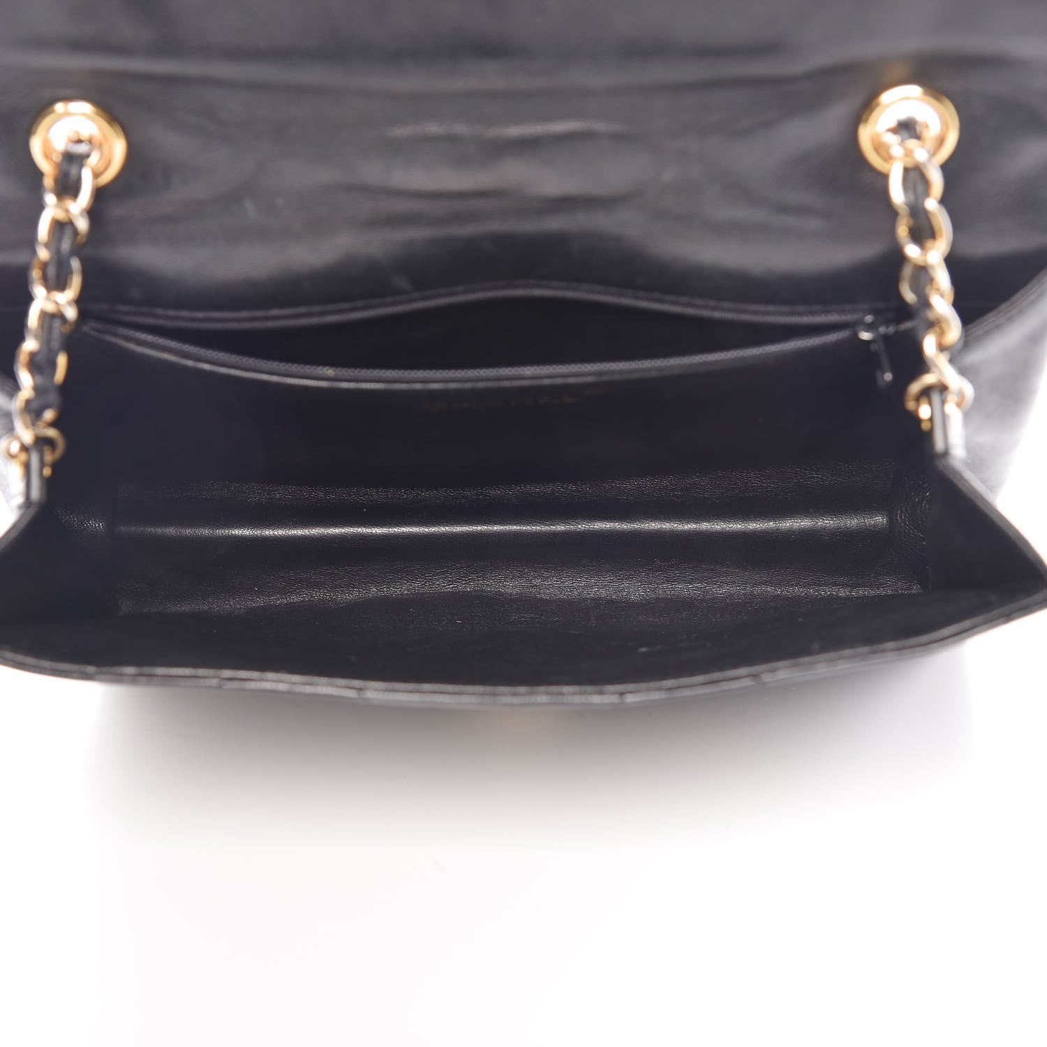 Chanel Lambskin Quilted Small Single Flap Black 5 of 9