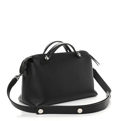 Fendi Vitello Dolce Medium By The Way Boston Bag Black 3 of 20