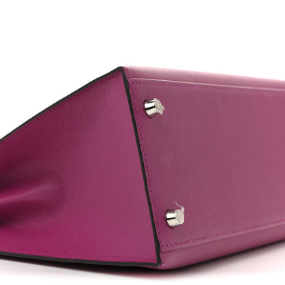 Hermes Epsom Kelly Sellier 28 Rose Pourpre 9 of 15