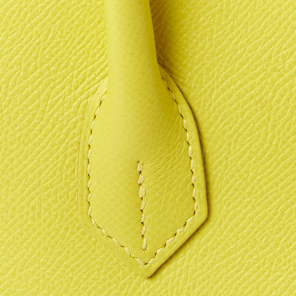 Hermes Epsom Birkin 30 Lime 13 of 32