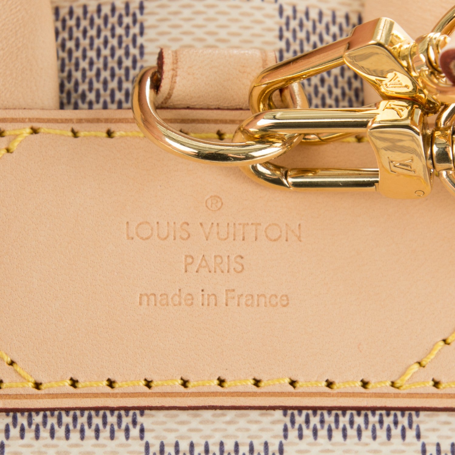 Louis Vuitton Damier Azur Sperone BB Backpack 7 of 8