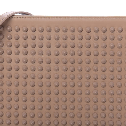 Christian Louboutin Calfskin Studded Loubiposh Chain Clutch Nude 10 of 13