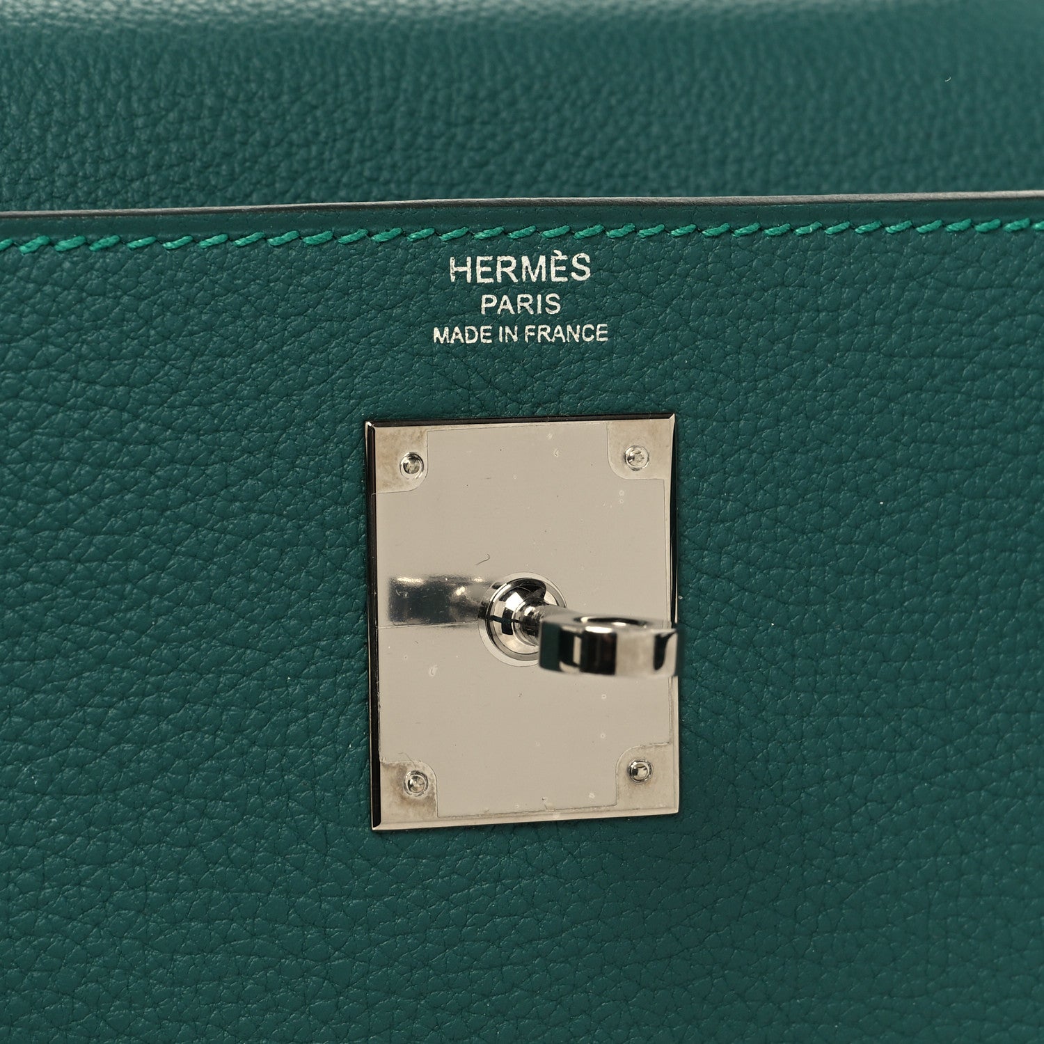 Hermes Togo Evercolor Box Kelly Retourne 28 Malachite Bleu Zanzibar Black 6 of 12
