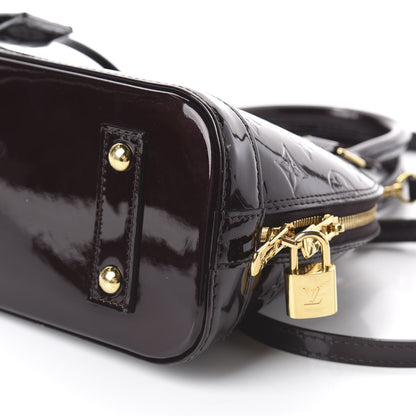 Louis Vuitton Vernis Alma BB Amarante 8 of 8