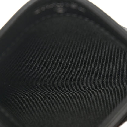Chanel Patent Calfskin Quilted Card Holder So Black 5 of 8