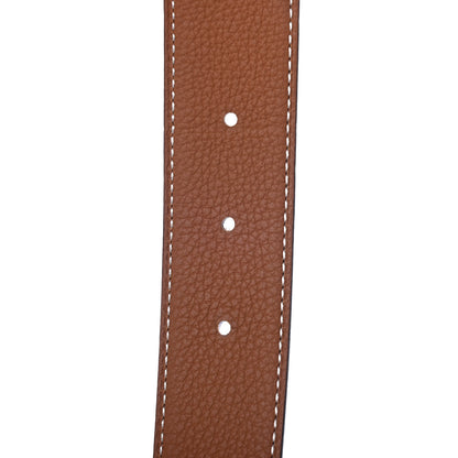 Hermes Box Togo 32mm Quizz H Belt 95 Black Gold 4 of 6