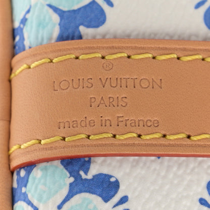 Louis Vuitton Monogram Tiles By The Pool Speedy Bandouliere 25 Lagoon Blue 6 of 13
