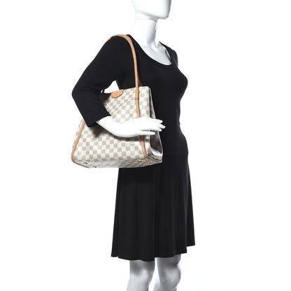Louis Vuitton Damier Azur Propriano Rose Ballerine 2 of 24