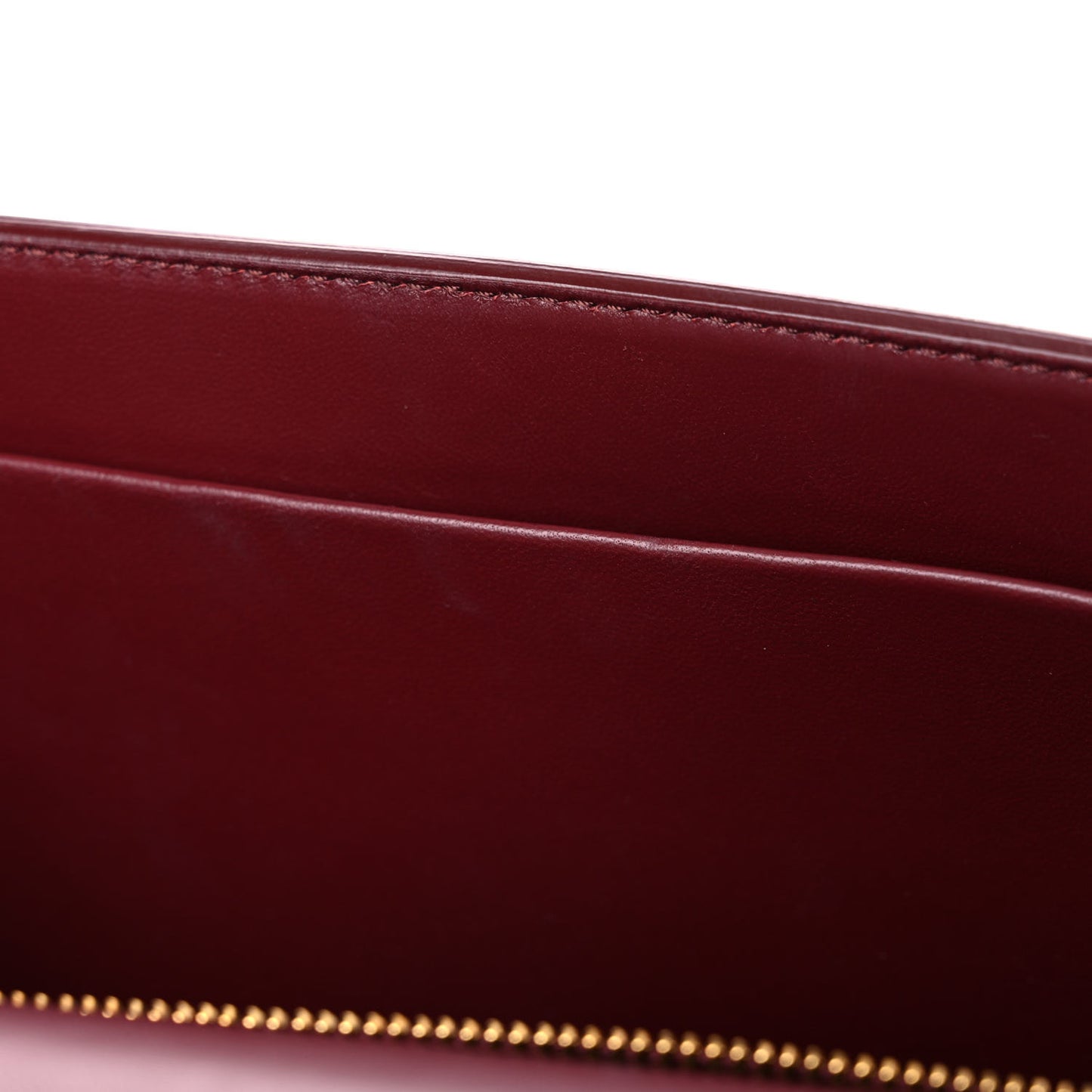 Grained Calfskin 30 Montaigne Flap Bag Red Brick