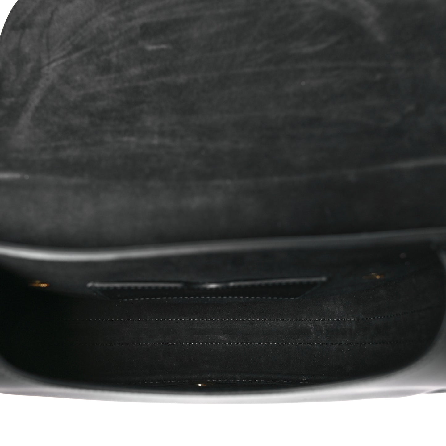 Box Calfskin Medium Bobby Flap Black