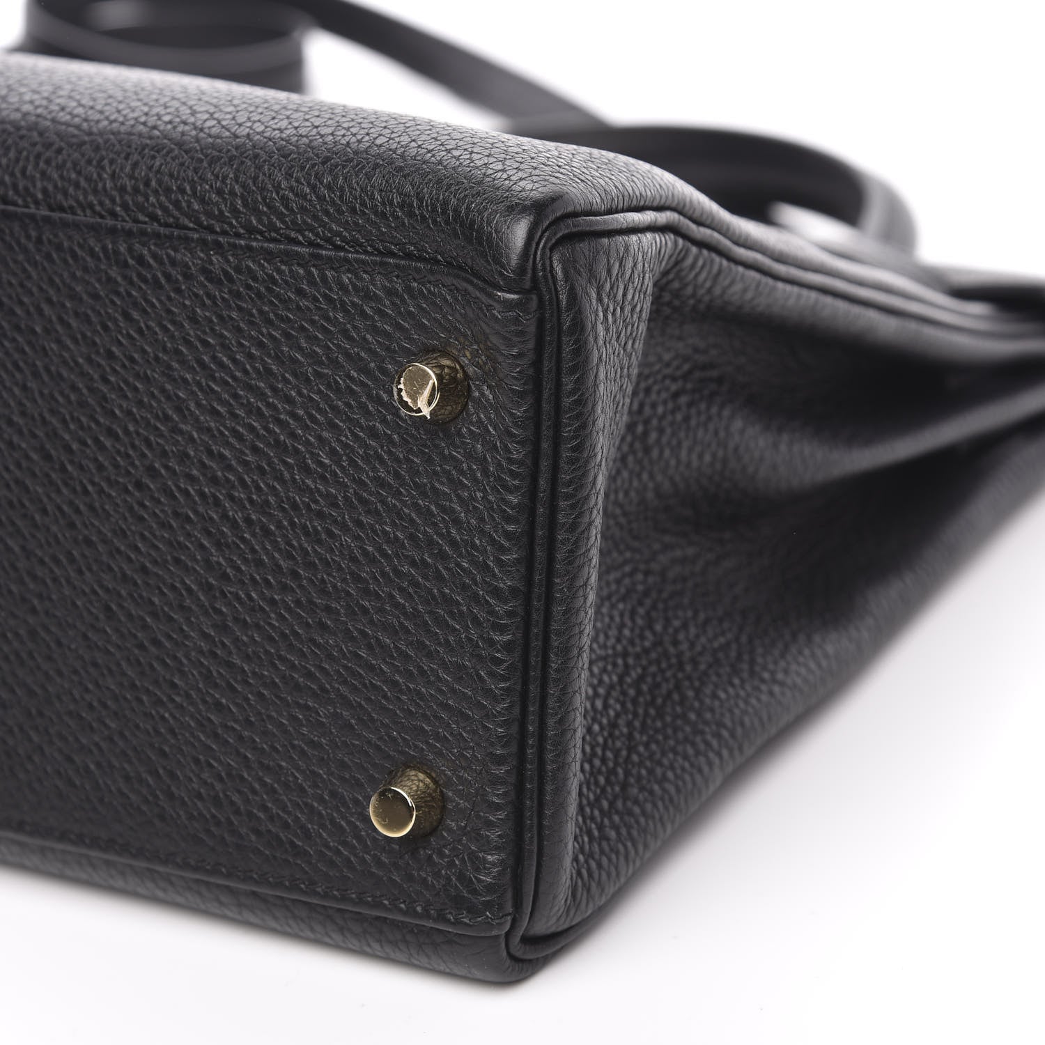 Hermes Togo Kelly Retourne 32 Black 9 of 9