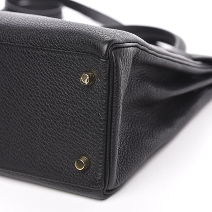 Hermes Togo Kelly Retourne 32 Black 9 of 9