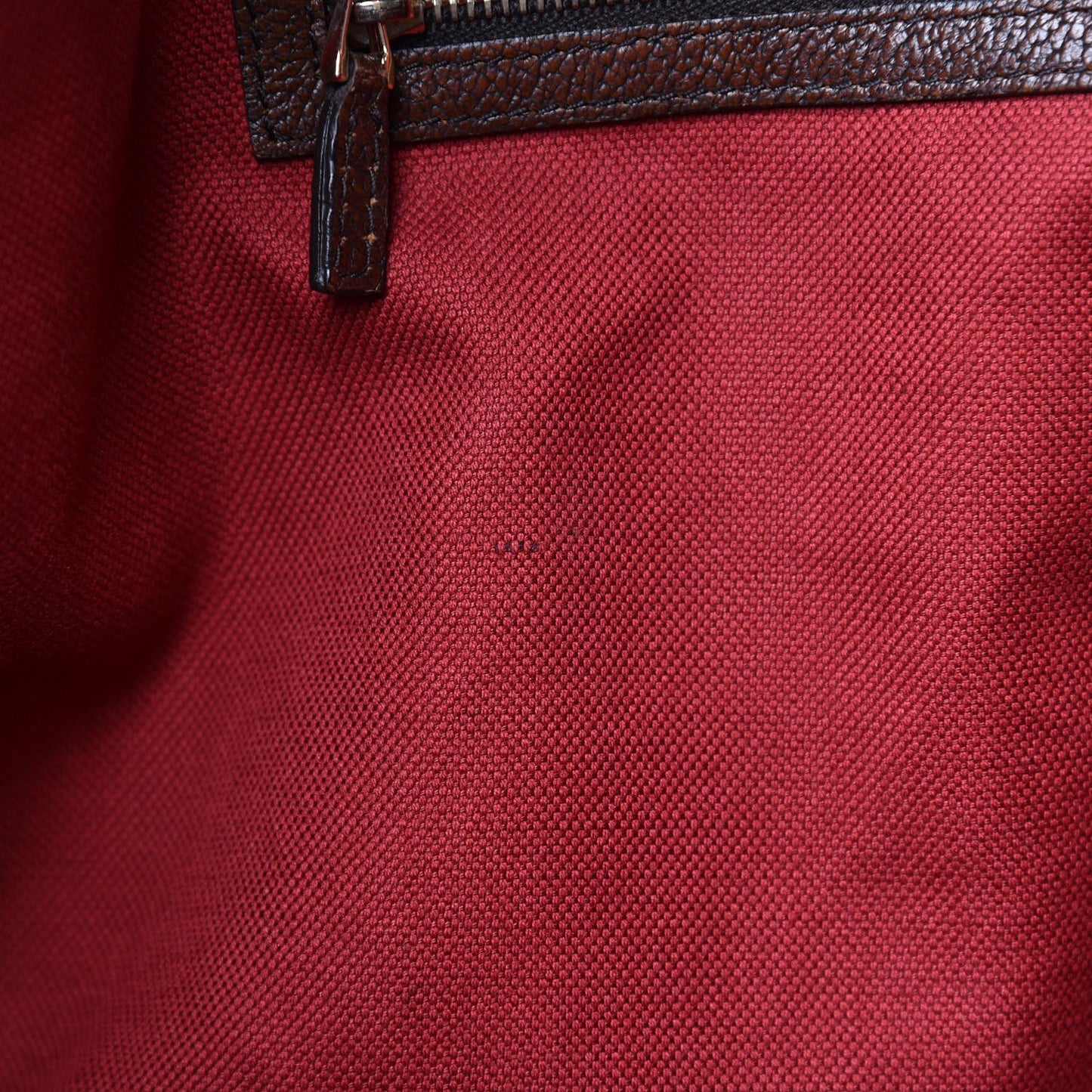 Calfskin Web Large Seventies Tote Brown