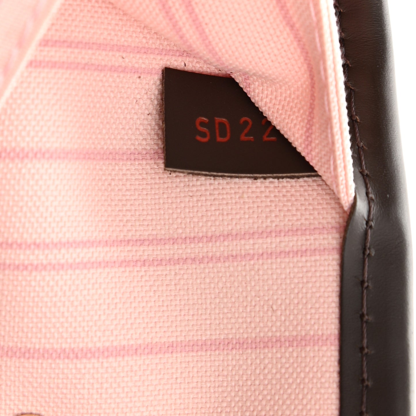 Damier Ebene Neo Neverfull MM Rose Ballerine