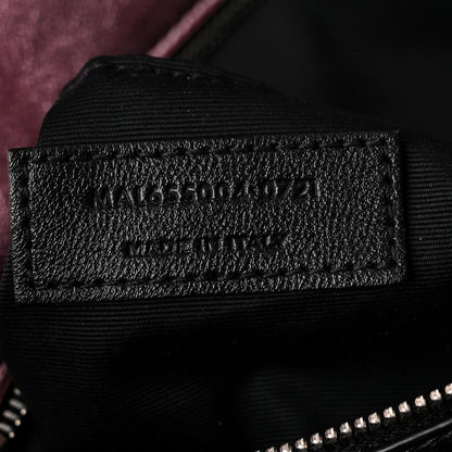 Saint Laurent Metallic Lambskin Quilted Sade Puffer Envelope Clutch New Azalea 7 of 10
