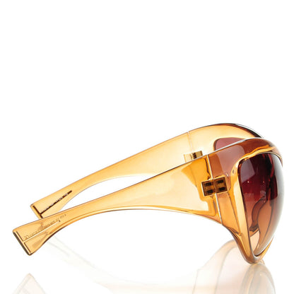 Tom Ford Daphne Oversized Sunglasses FT0219 Gold Translucent 3 of 6