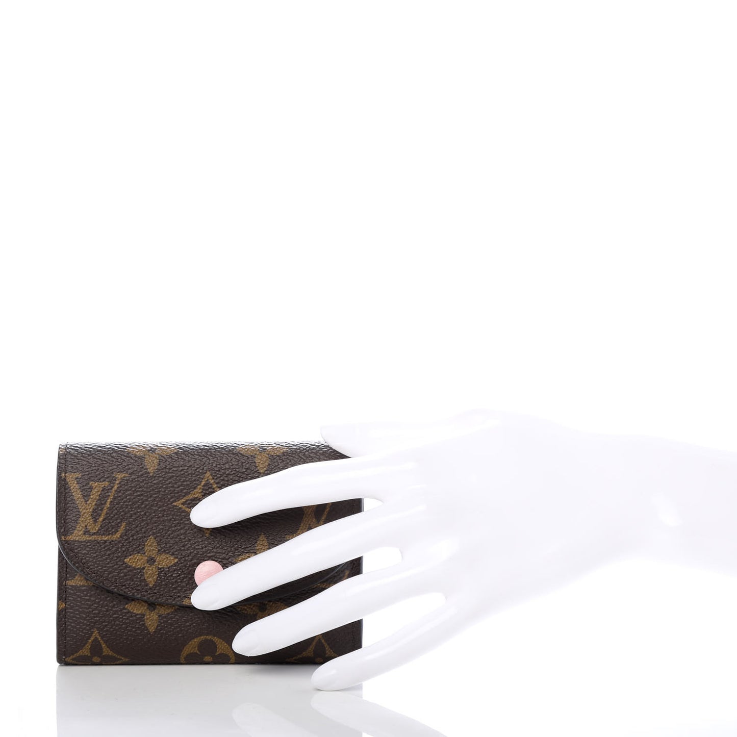 Monogram Rosalie Coin Purse Rose Ballerine