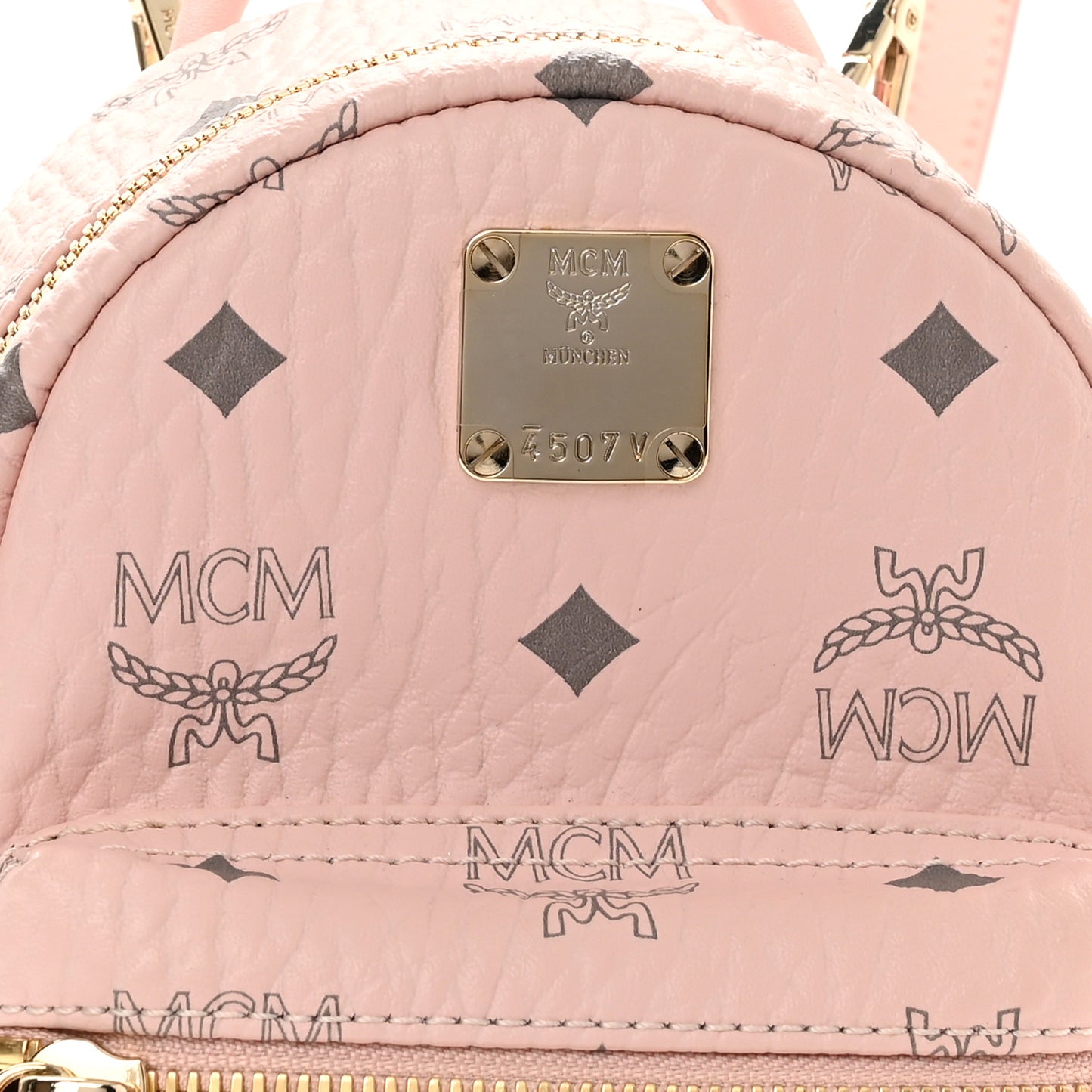 Visetos Side Stud X-Mini Stark Bebe Boo Backpack Soft Pink