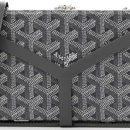 Goyard Goyardine Minaudiere Trunk Bag Grey 11 of 17