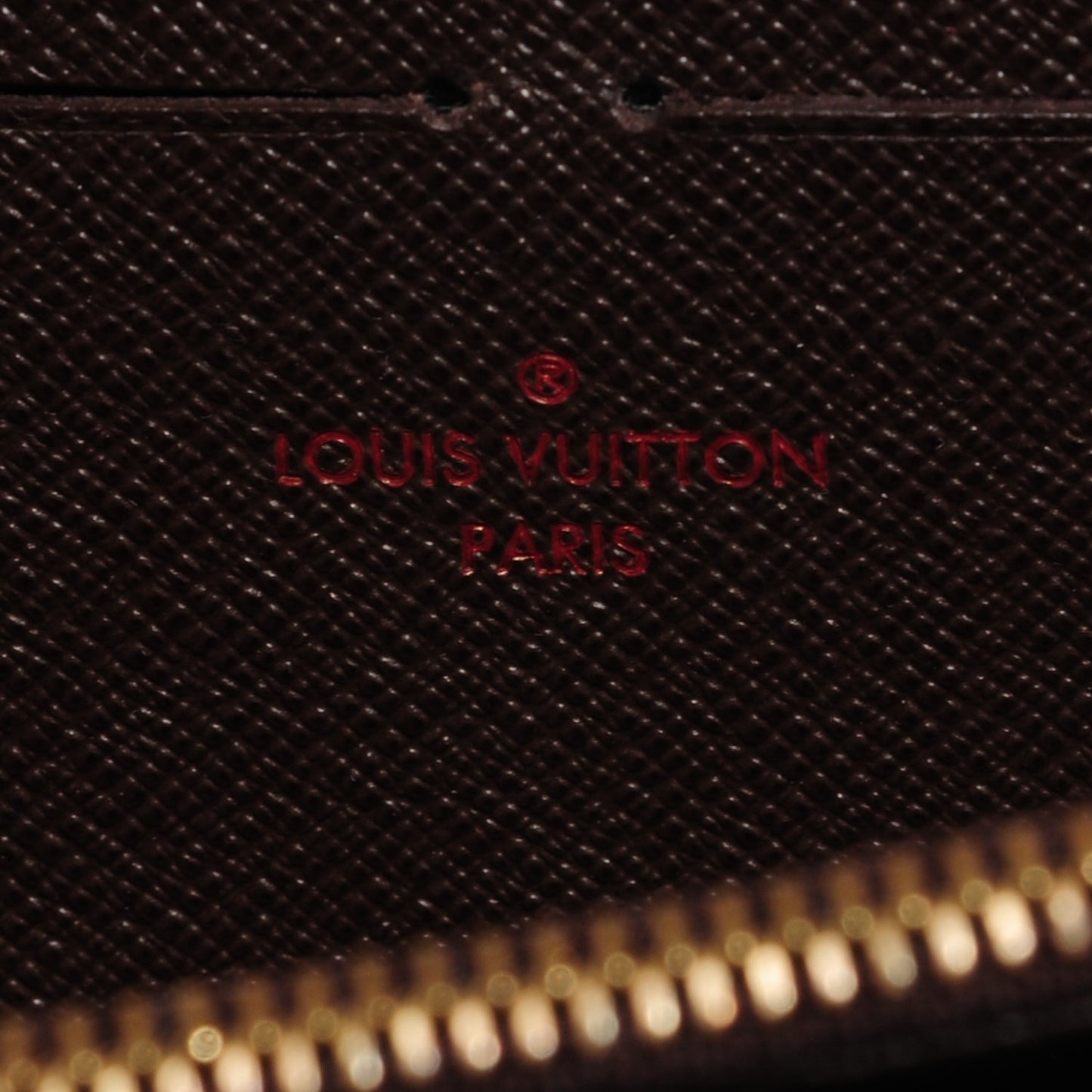 Damier Ebene Zippy Wallet