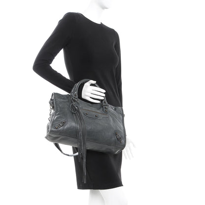 Balenciaga Agneau Classic Hardware City Anthracite 3 of 8