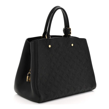 Louis Vuitton Empreinte Montaigne GM Black 3 of 12