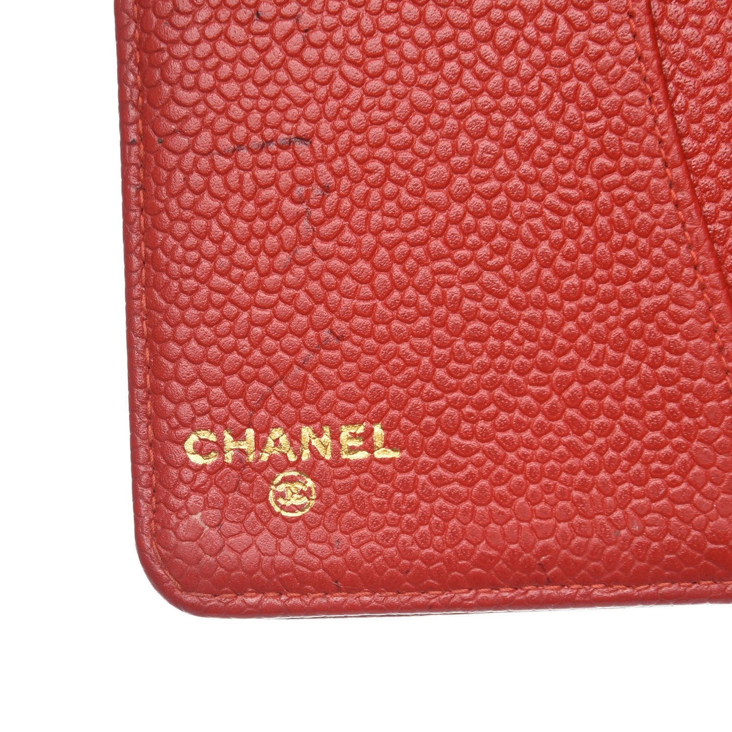 Caviar CC Small Ring Agenda Planner Red