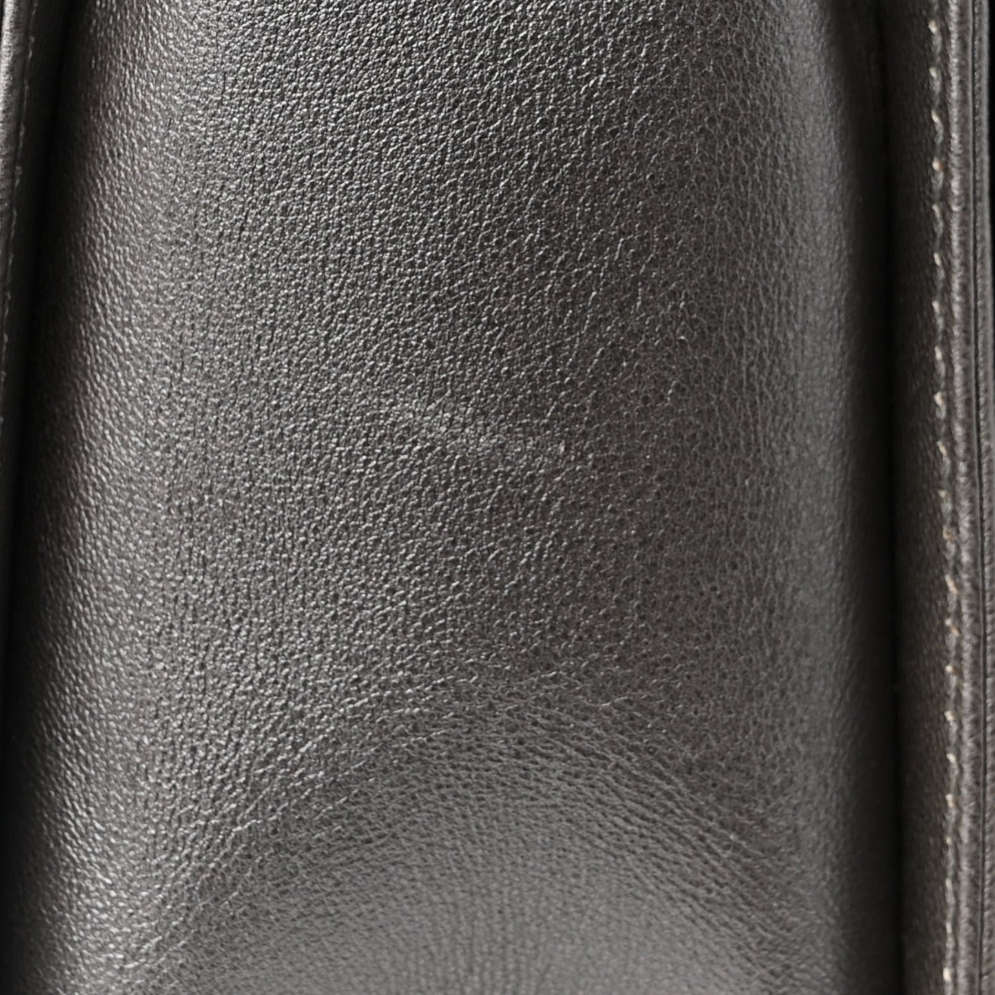 Metallic Lambskin Stingray Quilted Medium Boy Flap Silver