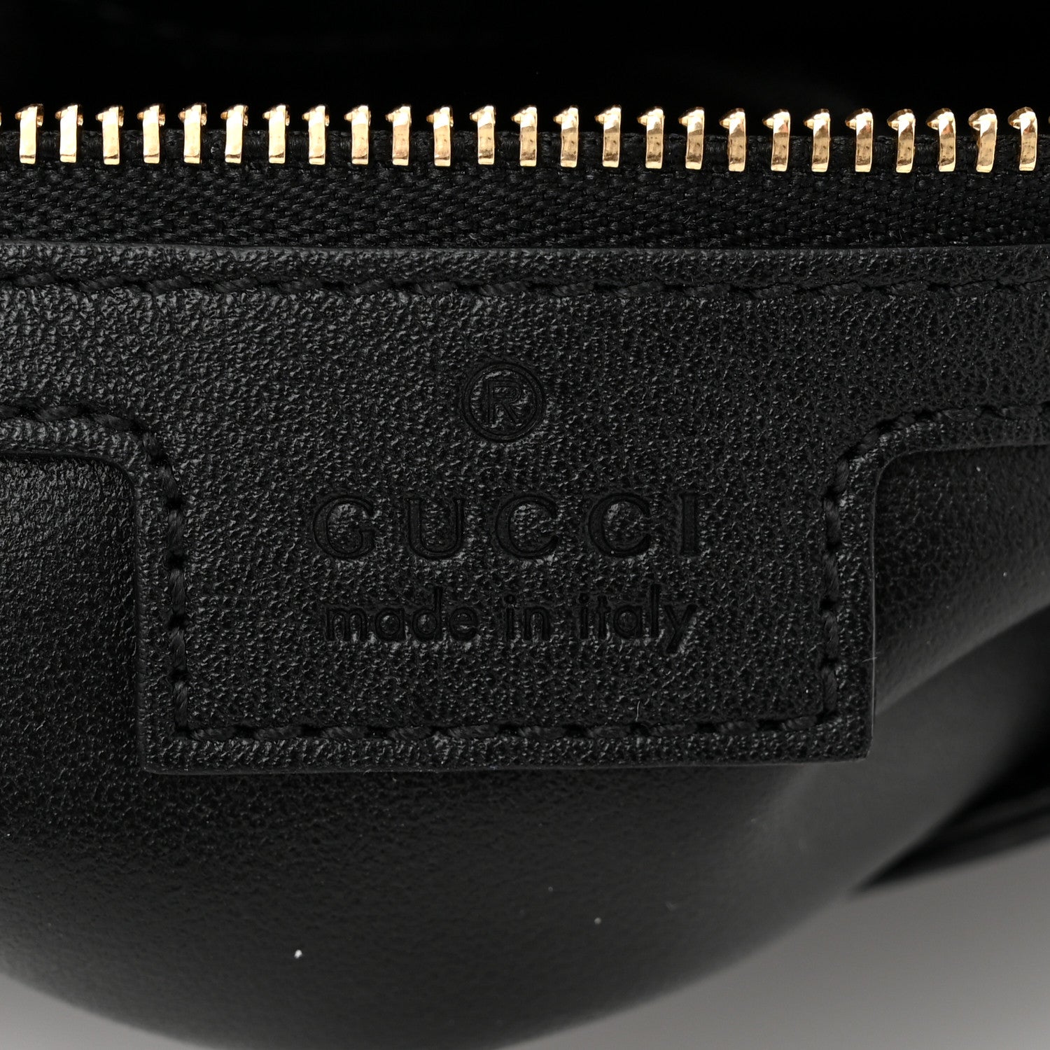 Gucci Roxy Calfskin Blondie Chain Shoulder Flap Bag Black 6 of 10