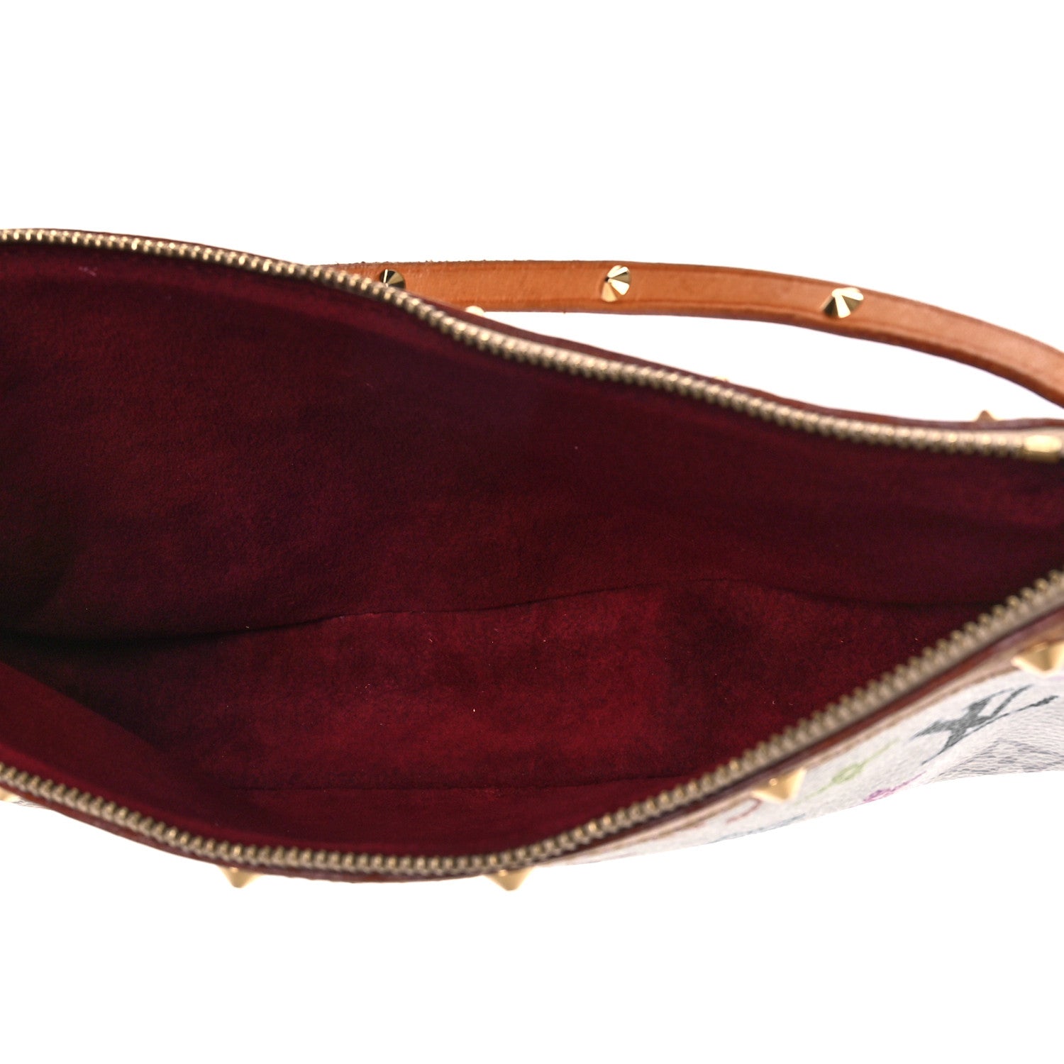 Louis Vuitton Monogram Multicolor Pochette Accessories White 5 of 12