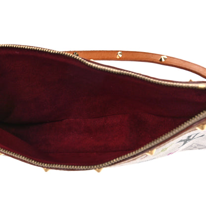 Louis Vuitton Monogram Multicolor Pochette Accessories White 5 of 12