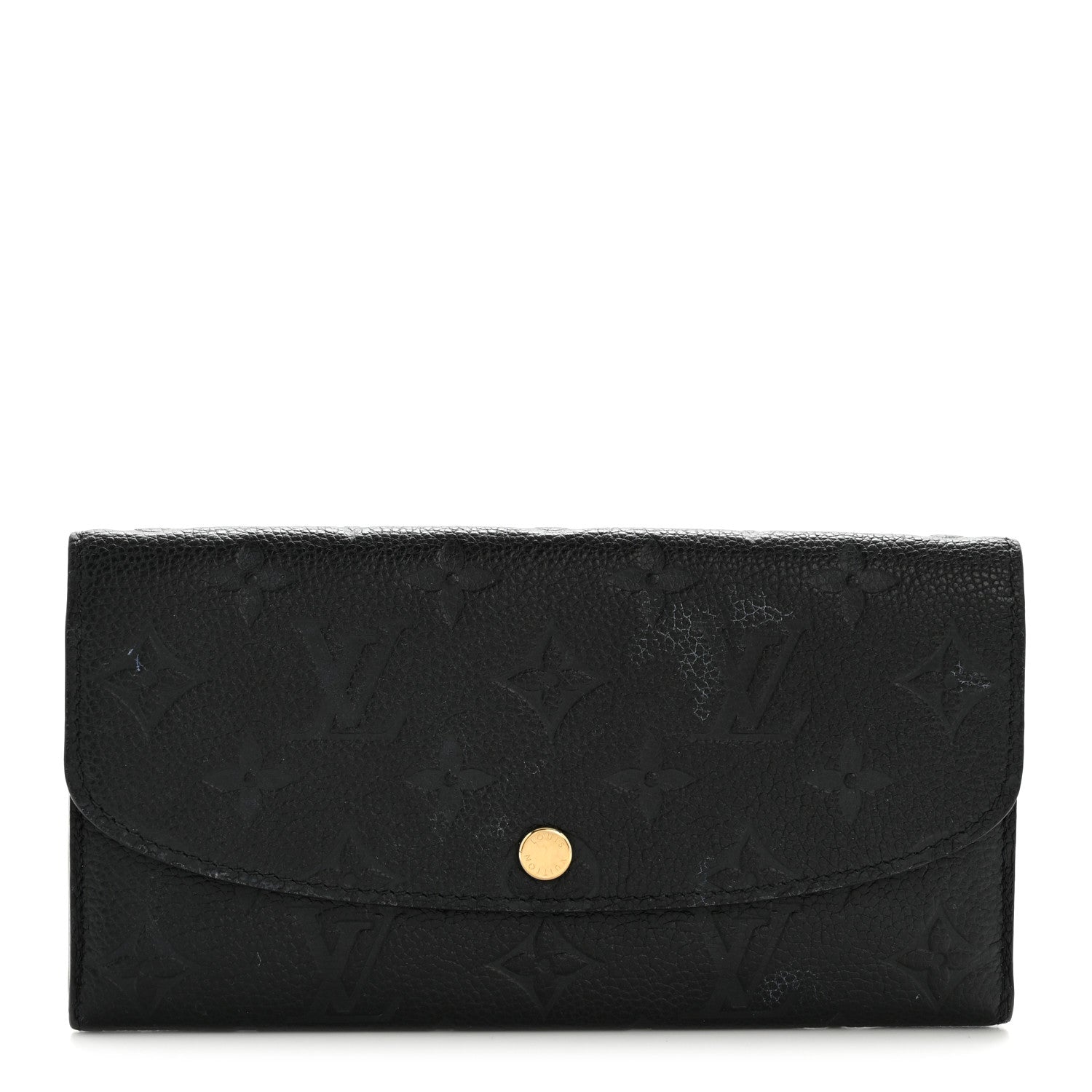 Louis Vuitton Empreinte Emilie Wallet Black Dune 1 of 9