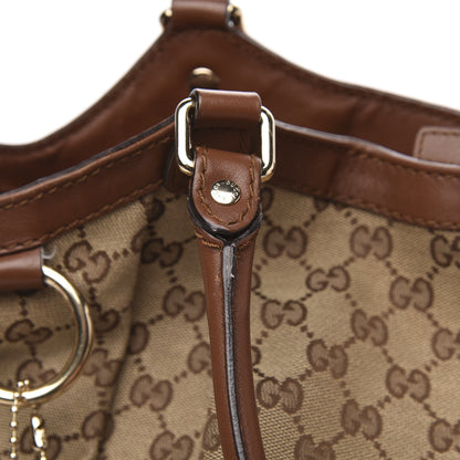Gucci Monogram Large Sukey Tote Brown 12 of 15