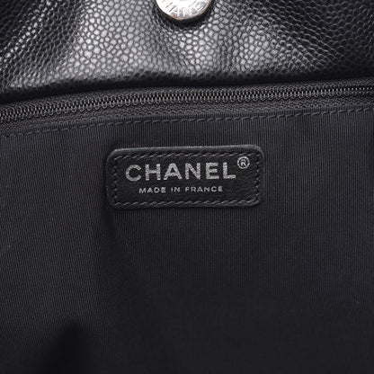 Chanel Soft Caviar Large Timeless CC Shopping Tote Black 6 of 14