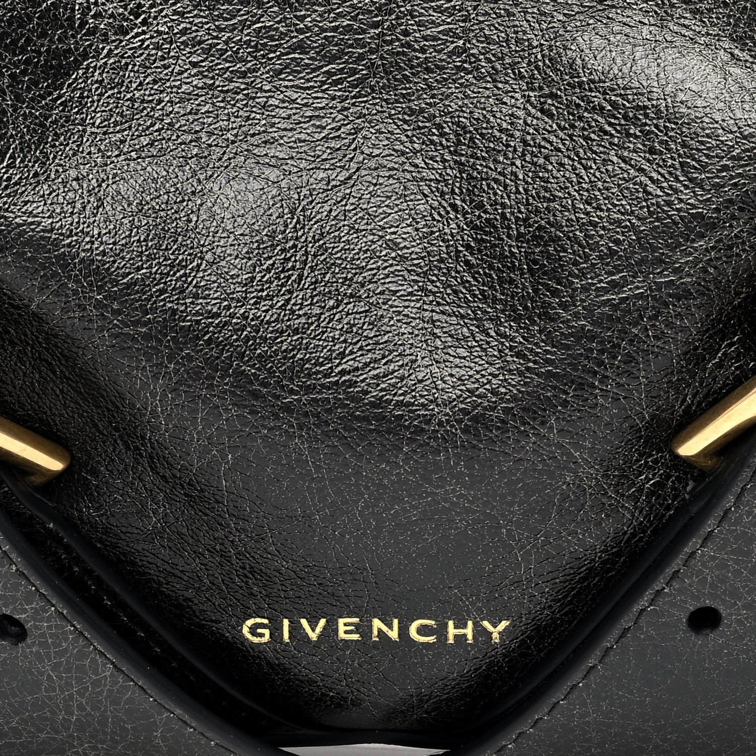 Givenchy Aged Calfskin Mini Voyou Boyfriend Party Bag Black 8 of 10
