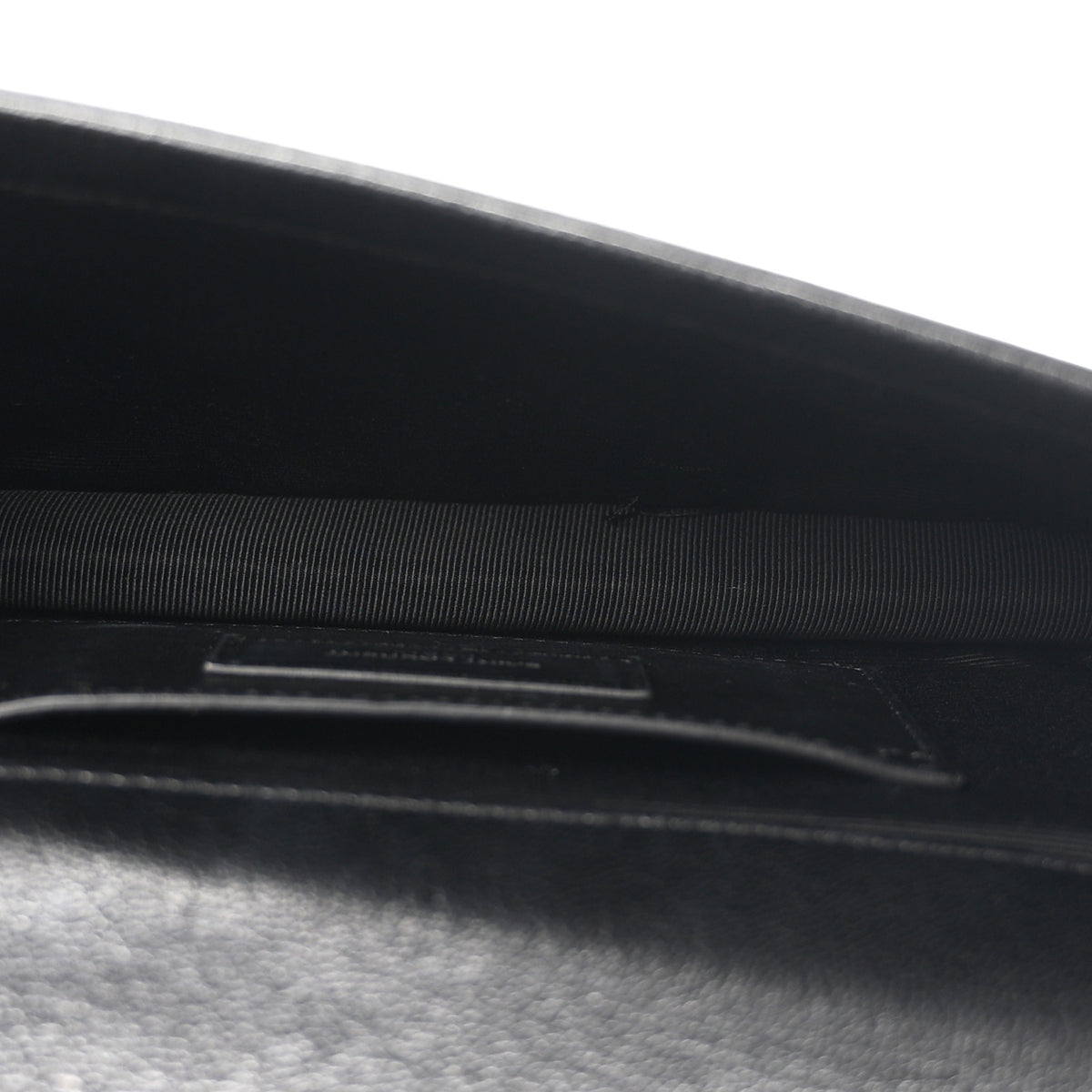 Saint Laurent Goatskin Lutetia Clutch Black 5 of 7