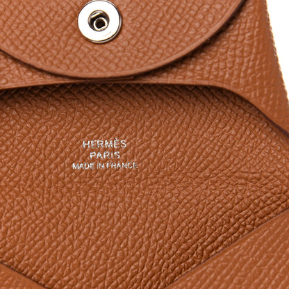 Hermes Epsom Bastia Coin Purse Gold 5 of 5