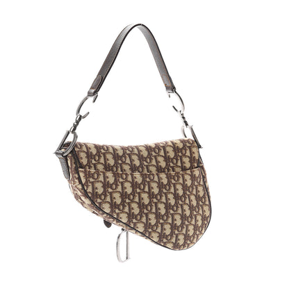 Christian Dior Monogram Saddle Bag Brown 2 of 8
