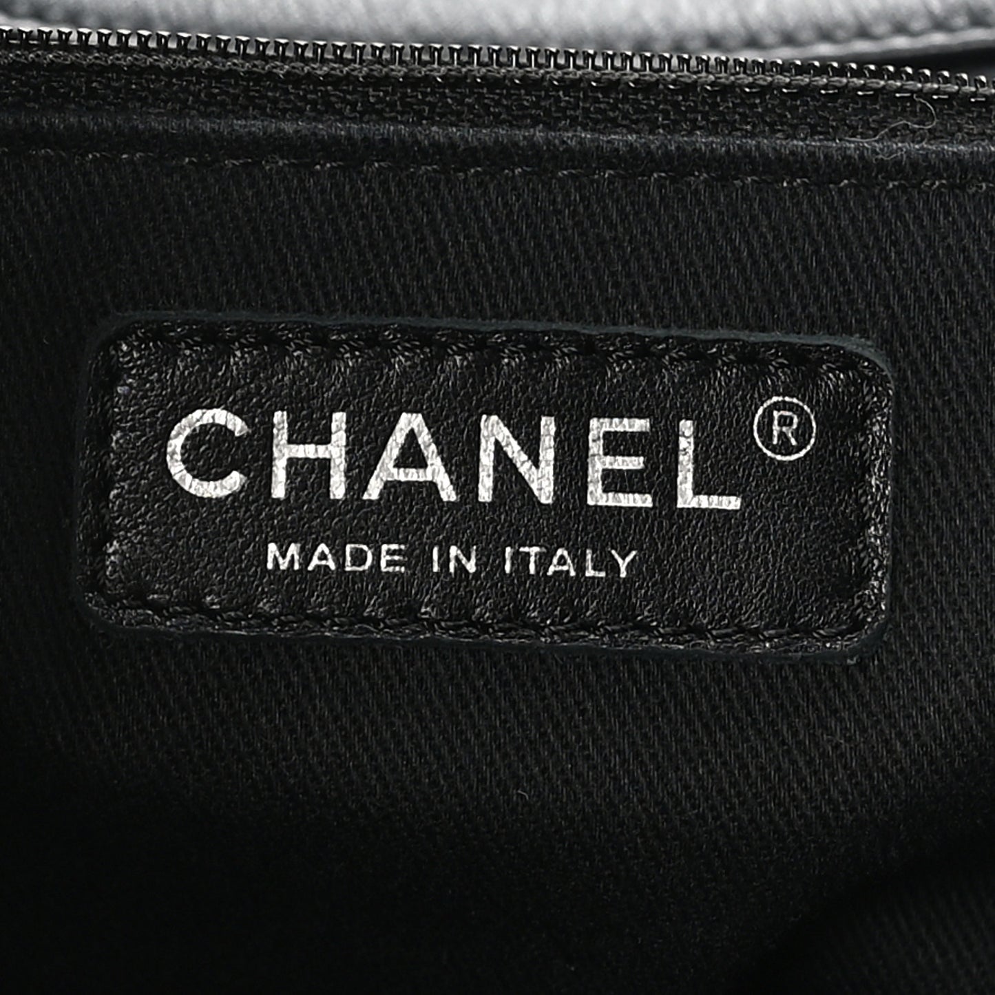 Calfskin Perforated Up In The Air North South Tote Black