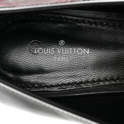 Louis Vuitton Calfskin Flowers Upper Case Flat Loafer 41 Black Multicolor 7 of 11