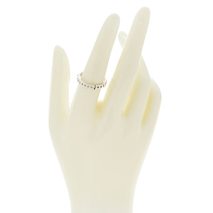 Tiffany 18K White Gold Narrow T True Band Ring 54 7 2 of 5