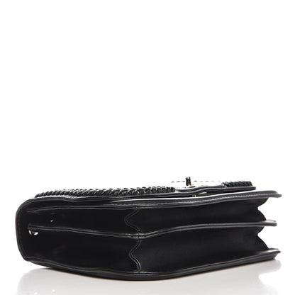 Chanel Calfskin Medium Braided Chic Flap Black 4 of 15