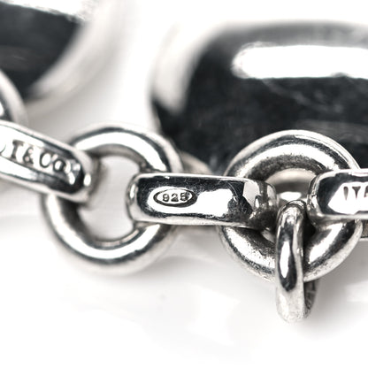 Tiffany Sterling Silver Multi Disc Charm Bracelet 7 of 7