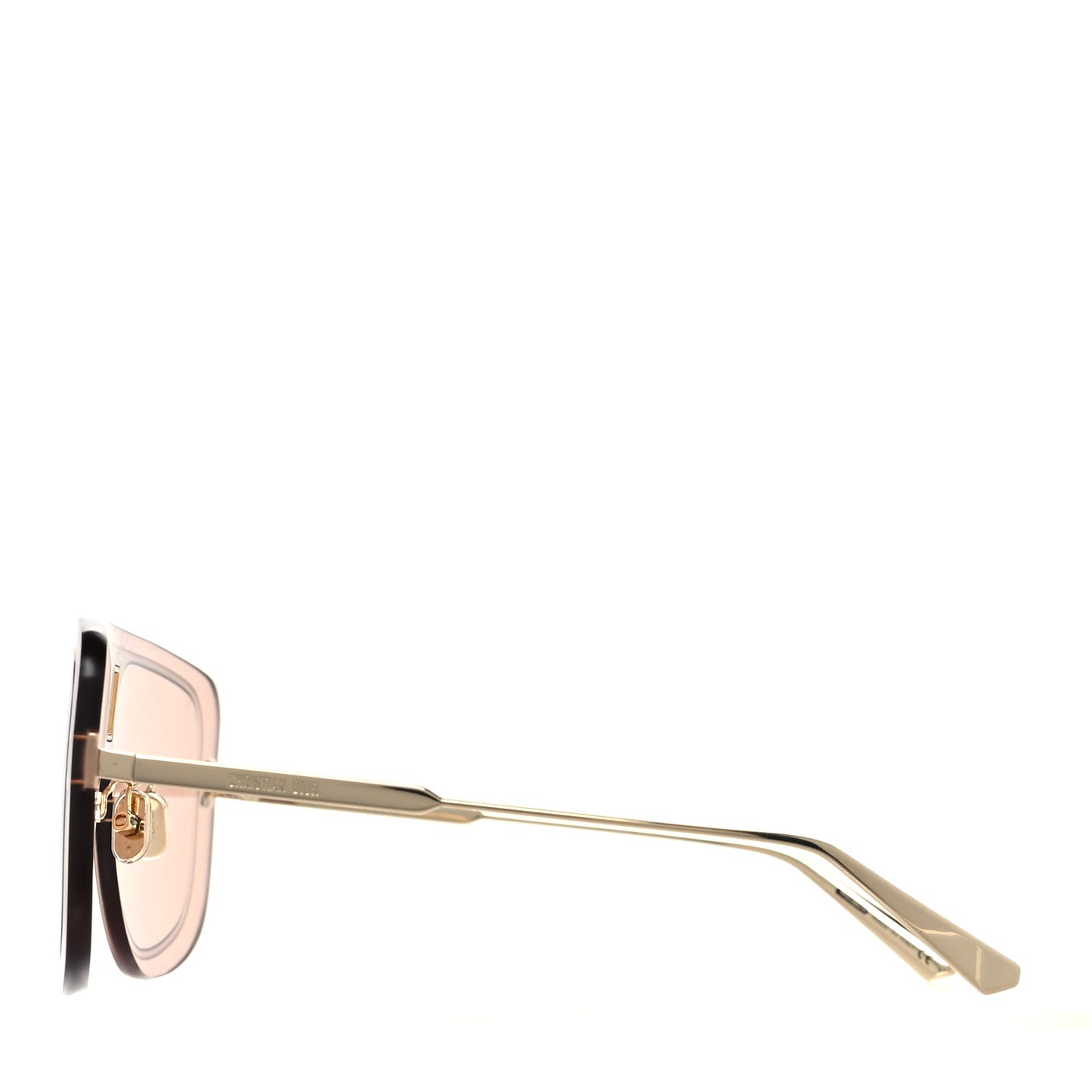 UltraDior Mask Sunglasses Gold Pink
